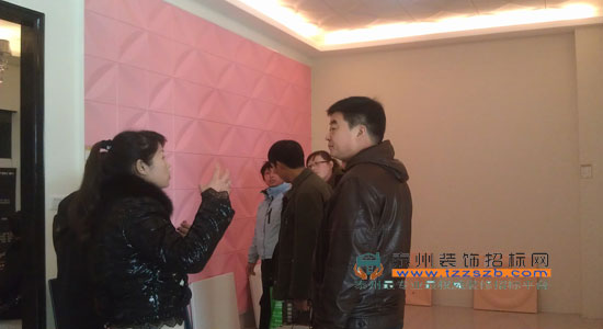 泰州裝飾招標網泰州家居網11月24日組團參觀施丹吊頂、背景幕墻