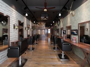 理發(fā)店設計圖