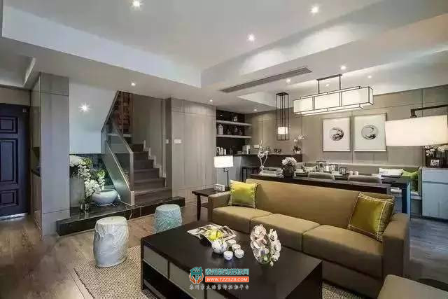 190平現(xiàn)代簡約復(fù)式，360°無死角！太帥了~