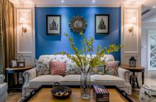 美式風(fēng)格180平四居室樣板間