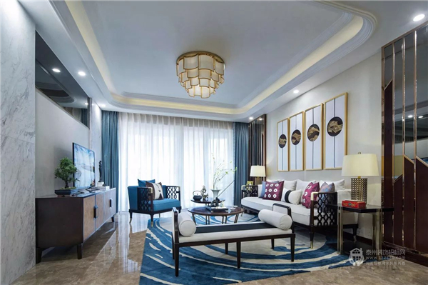 113m2新中式風(fēng)格3室2廳，東方美韻、經(jīng)典不朽！