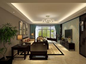 120平米新中式裝修效果圖