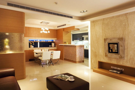 電視背景墻：教你怎么用瓷磚裝出高大上的感覺(jué)