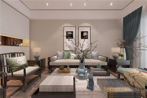 新中式風(fēng)格裝修效果圖，看完好想這樣裝！