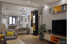 上海鴻境裝飾2018年第五期完工實景（美好易居城北歐簡約風）