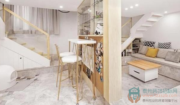 客廳下探半米，裝修后美爆了！