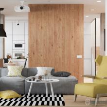 水泥與原木，打造創(chuàng)意幾何酷空間